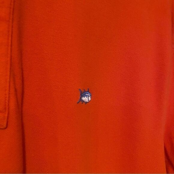 Southern Tide Orange Skipjack Polo Size Medium - Picture 3 of 5
